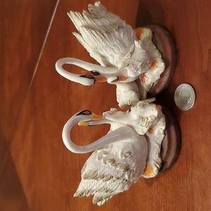 Vintage Italian Swan Figurines
